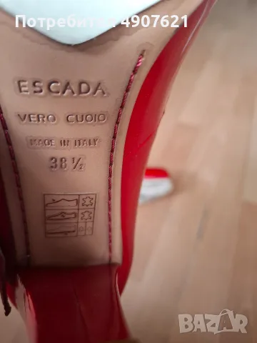Дамски обувки Escada, снимка 5 - Дамски елегантни обувки - 56243056