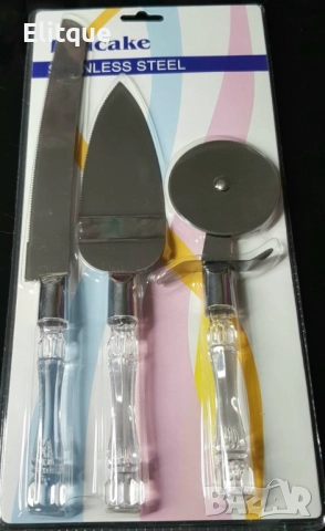 Комплект от 3 броя кухненски инструменти, снимка 3 - Други - 52903246