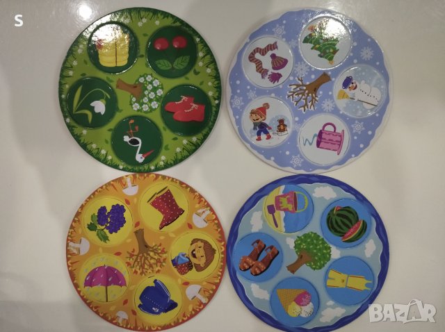 Аз уча сезоните: Образователна игра, снимка 8 - Образователни игри - 44420143