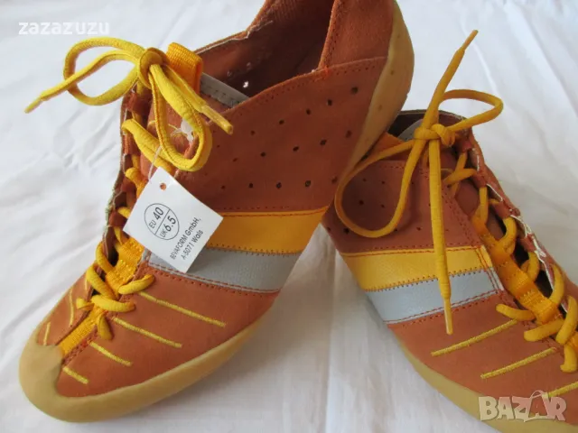 ЕСТЕСТВЕНА КОЖА дамски спортни мокасини на CASUEL, снимка 5 - Маратонки - 49331975