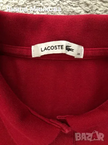 Дамска тениска Lacoste, снимка 7 - Тениски - 49546015