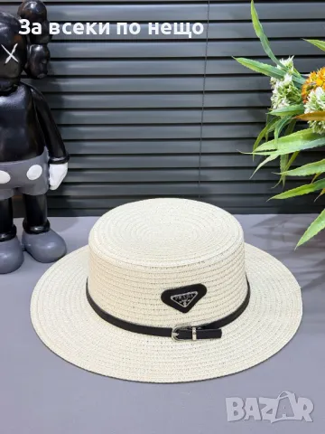Prada👒Loewe👒Chanel Плажна Шапка Тип Капела - Налични Различни Цветове Код E24, снимка 18 - Шапки - 50214588