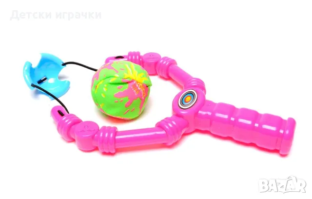 Детска Прашка с топка, забавна игра , снимка 3 - Други - 49853094