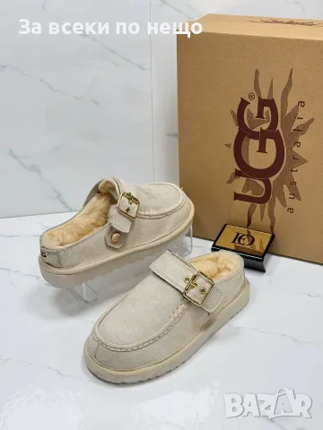 UGG Дамски Пухкави Чехли С Каишка И Катарама - 4 Цвята Код SEM-901
