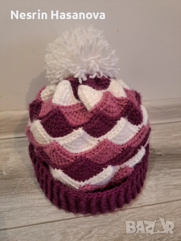 Ръчно плетена шапкa