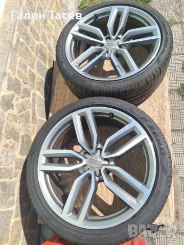 Продавам 2бр PIRELLI 265/35 ZR21 101Y XL P-ZERO PZ4, снимка 1 - Гуми и джанти - 41785816