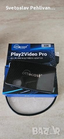 Ottocast Play2Video Pro безжични - Android Auto/Apple CarPlay, снимка 1