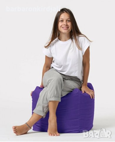 Табуретка голяма четвъртита пуф , снимка 6 - Столове - 34616663