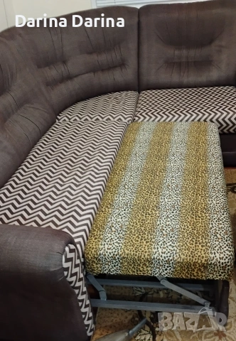 Холов ъгъл , снимка 2 - Дивани и мека мебел - 53804809