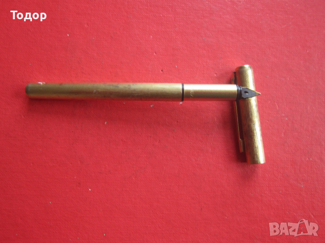 Немска позлатена писалка МАРКИРОВКИ , снимка 4 - Ученически пособия, канцеларски материали - 36202019