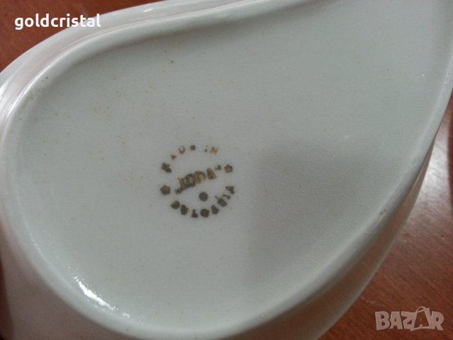 Стар български порцелан чинии Изида , снимка 8 - Антикварни и старинни предмети - 41500480