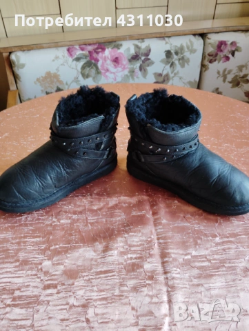 Детски топли ботички UGG за момиче естествена кожа, снимка 6 - Бебешки боти и ботуши - 53366532