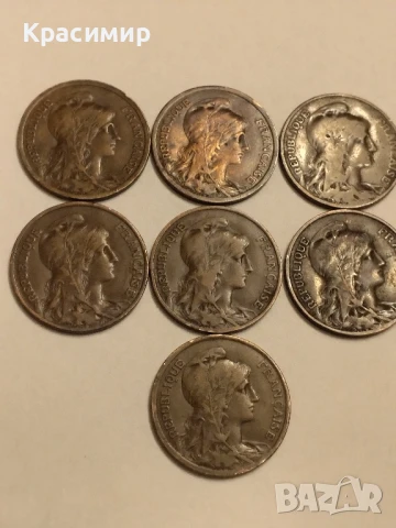 10 Сантима 1898-1917 г.