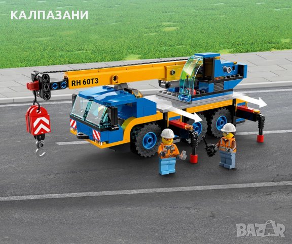 LEGO® City Great Vehicles 60324 - Подвижен кран, снимка 7 - Конструктори - 38927976