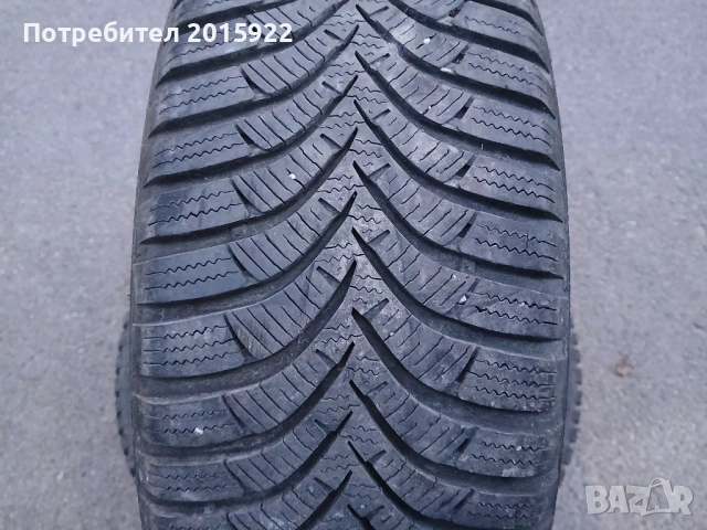 Зимни гуми 15цола Hankook-195/65/15-6.5мм-грайфер 2018година , снимка 5 - Гуми и джанти - 52456489