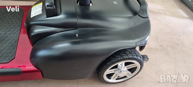 Четириколка на ток,електрическа сгъваема нов модел, снимка 7 - Инвалидни колички - 41419500