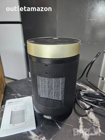 електрическа печка с керамичен нагревател DREO 1500w., снимка 4 - Отоплителни печки - 53248030