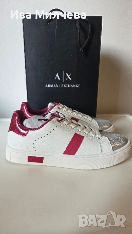Сникърси Armani Exchange 37, снимка 10 - Маратонки - 50214918