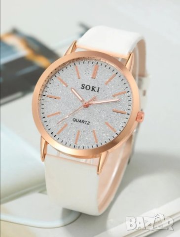 Луксозен дамски часовник с гривна , снимка 3 - Дамски - 41756070