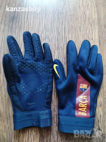 Nike Gloves  FC Barcelona Academy Hyperwarm Junior - юношески ръкавици , снимка 5 - Други - 49236589