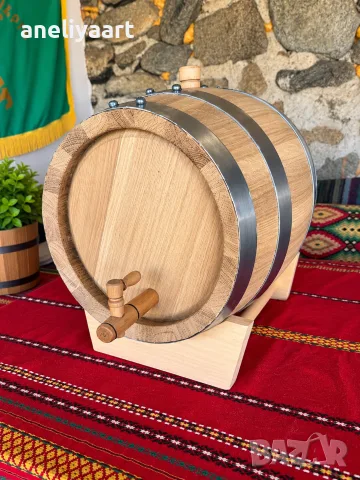 Дъбово буре 5,10,20,50Л , снимка 2 - Бидони, бурета и бъчви - 56082718