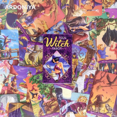 Teen Witch Tarot -  карти Таро, снимка 13 - Други игри - 39225802