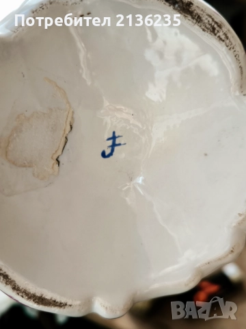 Порцеланова кана/ ваза, снимка 11 - Антикварни и старинни предмети - 51955876