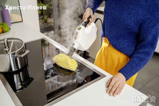 Парочистачка Karcher SC 1 Multi Comfort, 1300W, бяла, снимка 7 - Парочистачки и Водоструйки - 56309464