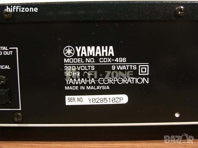 Yamaha cdx-496 /2  CD PLAYER   , снимка 8 - Ресийвъри, усилватели, смесителни пултове - 44176283