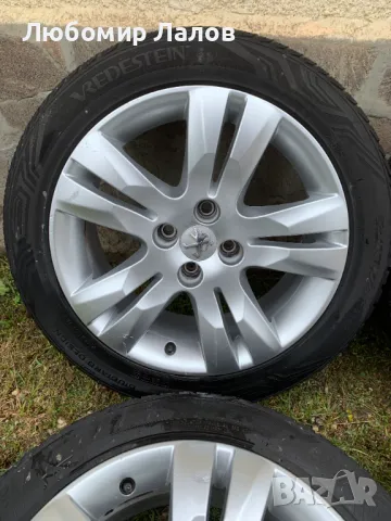 Алуминиеви джанти 17 цола 4х108 Citroen, Peugeot, OEM:9685737280 , снимка 5 - Гуми и джанти - 49741032