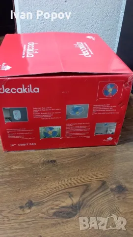 Вентилатор за стена!, снимка 2 - Вентилатори - 56374669