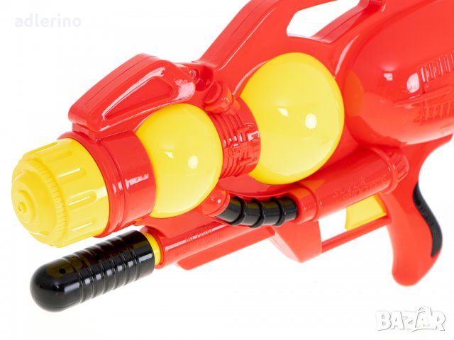 Воден пистолет, водна пушка, 2400ml, червено и жълто , снимка 3 - Други - 34400162