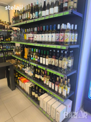 Метални стелажи - островни и крайстенни, снимка 13 - Стелажи и щандове - 44598373