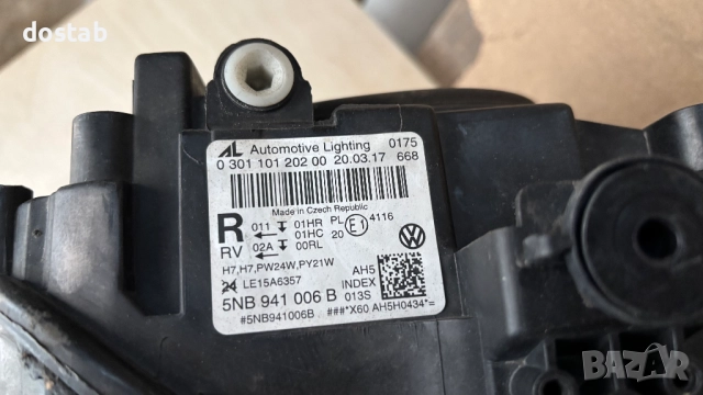 Фар за Фолксваген Тигуан, снимка 6 - Части - 52830451