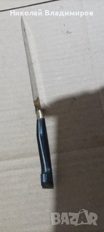 Български нож ножче от рог , снимка 2 - Ножове - 53395921
