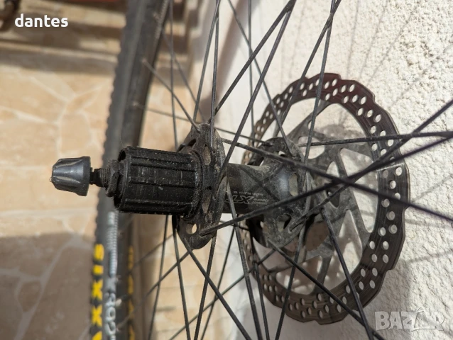 Капли DT Swiss X392, 29", QR, IS 6 bolt, главини XT, Гуми maxxis, MTB Weelset, снимка 2 - Части за велосипеди - 51236427