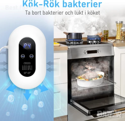 Озонов генератор, пречиствател на въздух, йонизатор от  ICARE, снимка 8 - Овлажнители и пречистватели за въздух - 51040367