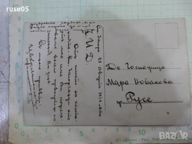 Снимка стара на младежи на излет на реката около Ст. Загора, снимка 2 - Колекции - 47994512