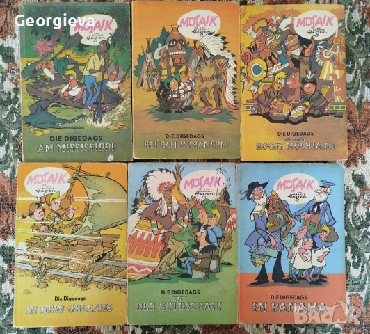 mosaik die digedags in Amerika , снимка 2 - Колекции - 53107509