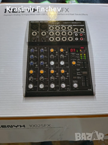 пулт беринжер нов!, снимка 3 - Ресийвъри, усилватели, смесителни пултове - 53684748