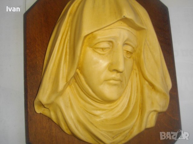 Икона-Декорация за окачване-Алабастър/Порцелан/Дърво-Нова, снимка 6 - Икони - 39729867