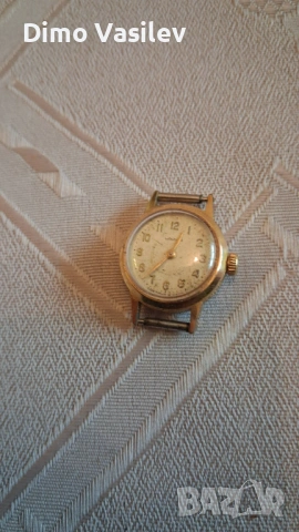 Профилактиран механичен дамски часовник Чайка