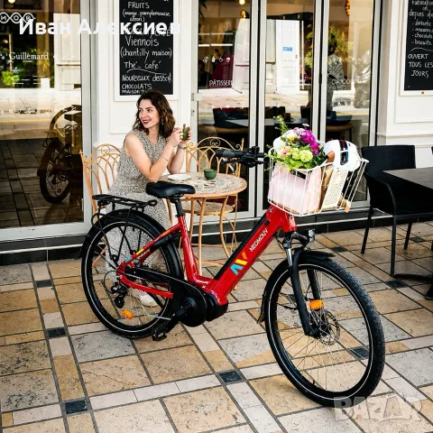 Електрически велосипед 26″ с батерия 522Wh, мотор 250W и пробег до 100 км, снимка 3 - Велосипеди - 55840164