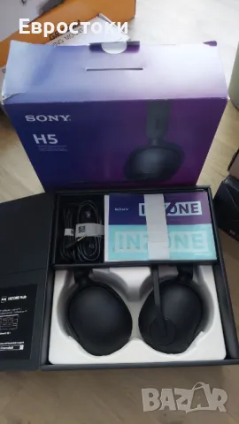 Гейминг слушалки Sony - INZONE H5, безжични с микрофон, черни, снимка 9 - Слушалки и портативни колонки - 47570595