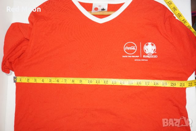 Оригинална Тениска на Coca Cola Uefa Euro 2020 Размер XL, снимка 14 - Колекции - 42142504