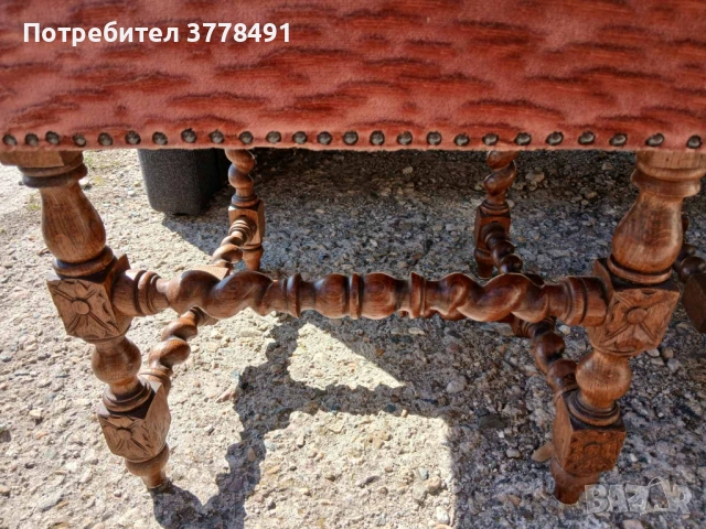 Красиви антични столове внос от Холандия, снимка 6 - Антикварни и старинни предмети - 53843810