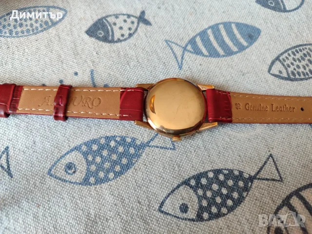 Златен мъжки часовник Cyma cymaflex, снимка 5 - Мъжки - 55791640