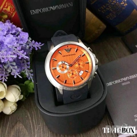 Emporio Armani AR0652 Sportivo Chronograph. Нов мъжки часовник, снимка 5 - Мъжки - 38801412
