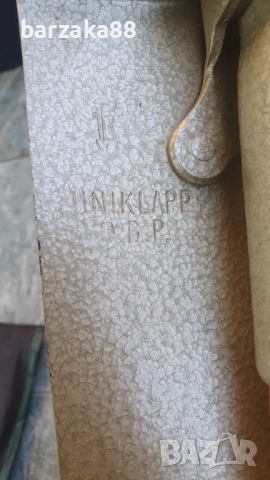 Стара сгъваема Лопата с калъф, снимка 2 - Колекции - 53872433