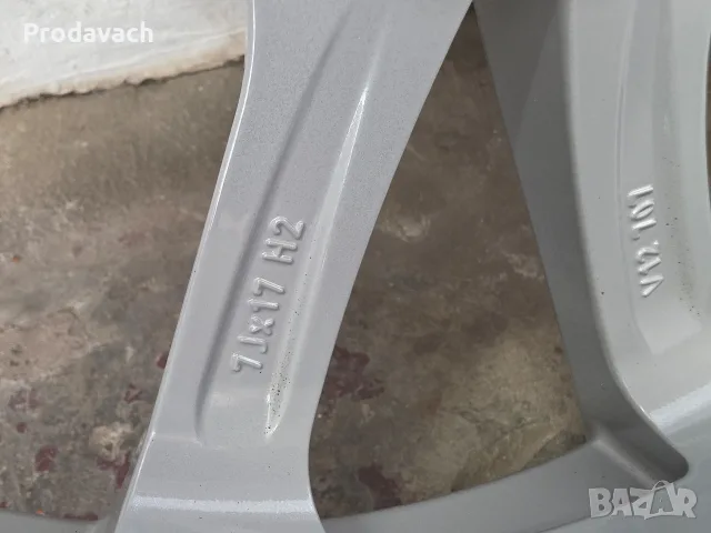 Комплект 17" джанти Autec Valenti с зимни гуми Semperit 215/55 R17 (DOT 2023), снимка 5 - Гуми и джанти - 56082274